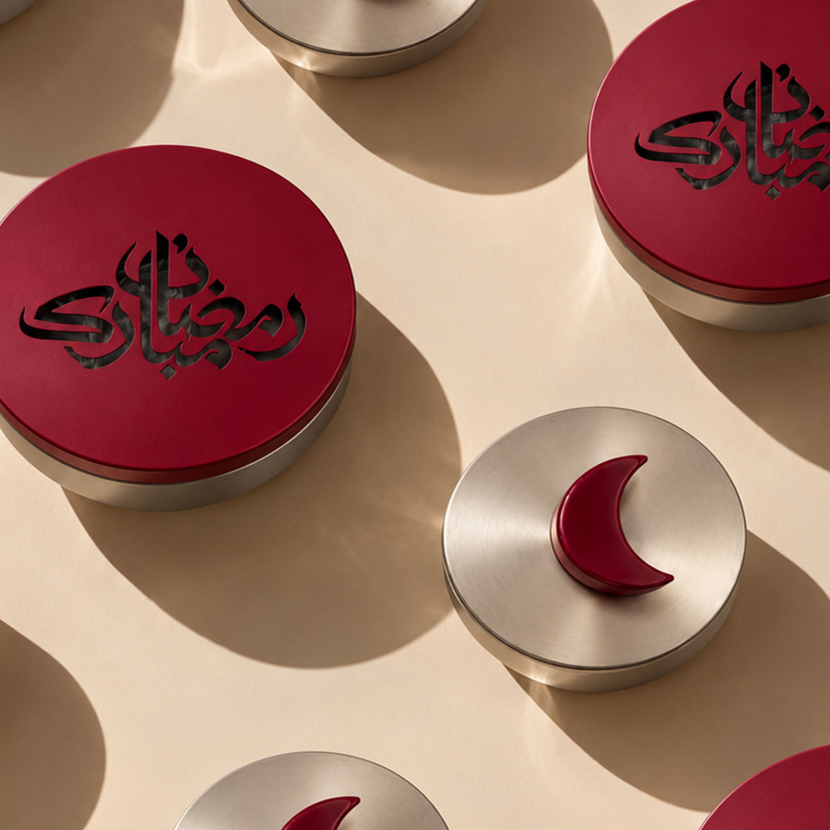 مجموعة رمضان اللون عنابي maroon